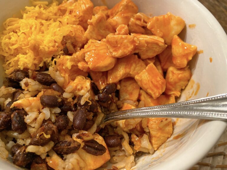 Buffalo Chicken Rice Bowls