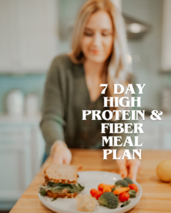 7 Day High Protein Meal Plan cover photo